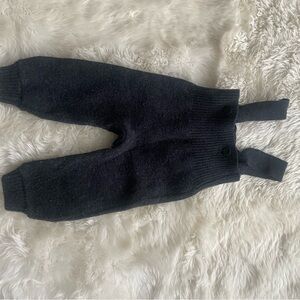 Disana knitted wool bib pants.